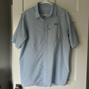 Like new Under Armour Heat Gear button up